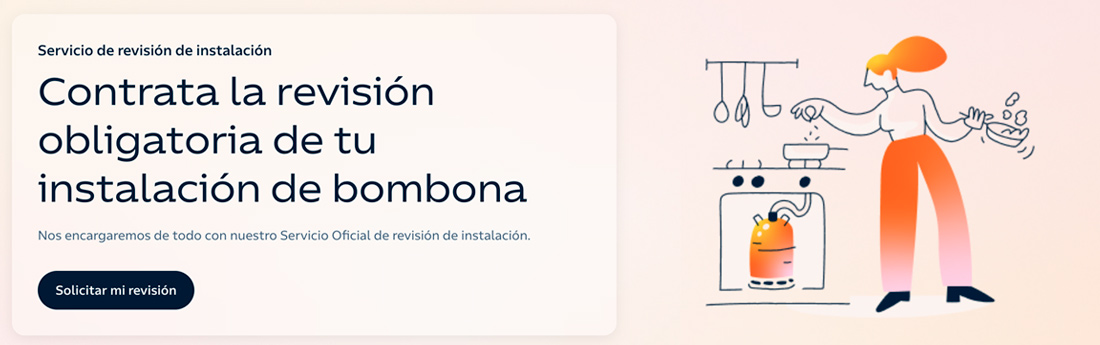contrato revisión obligatoria bombona de butano